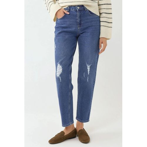 Vernietig Gedetailleerde Slim Fit Jeans