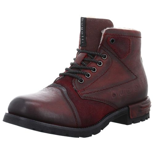 Bugatti Herren Stiefel 49618-42, 49618-43, 49618-44 BUG-3216115N3514 darkred/darkred 44