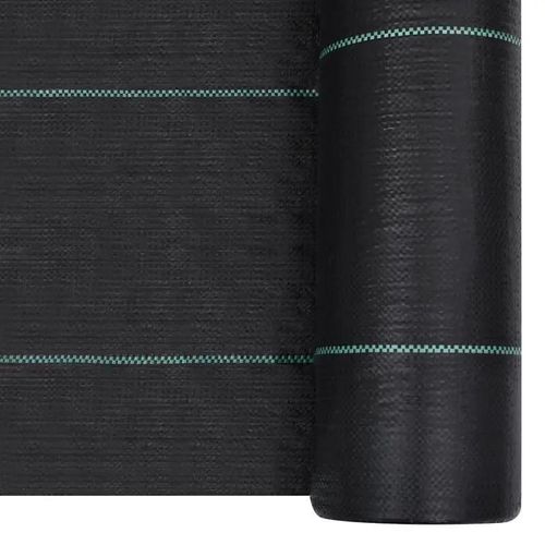 Unkrautvlies Garten - Geotextil Bodendecker - 2 x 50 m - 60 g/m² PP - UV-beständige Unkrautbarriere - Schokobraun