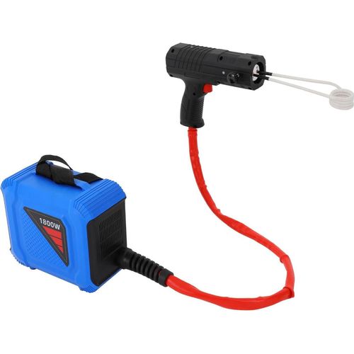 Magnetischer Induktionsheizer - 1800 W Induction Heater - 4 Heizspulen - Ø30/20 mm - für Auto und kleine Metallteile - Blau