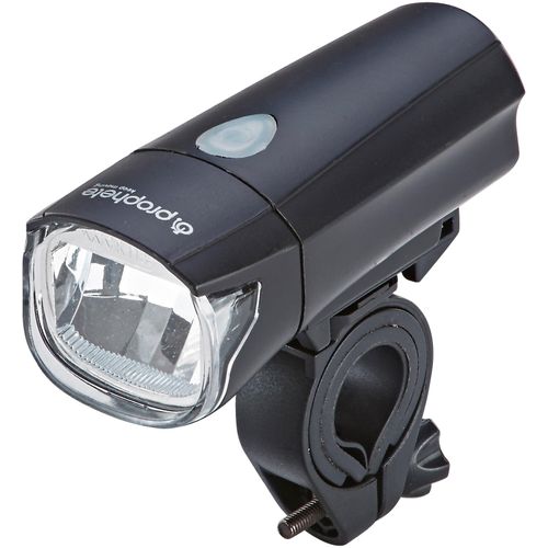 Fahrradbeleuchtung PROPHETE "Prophete LED-Batterieleuchten-SET 30/15 Lux", schwarz, Fahrradlampen