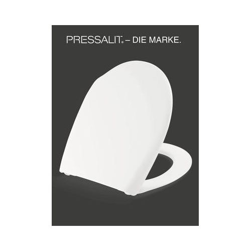 Pressalit ConCordia WC-Sitz mit Deckel Softclose/Lift-Off-Scharnier Weiß