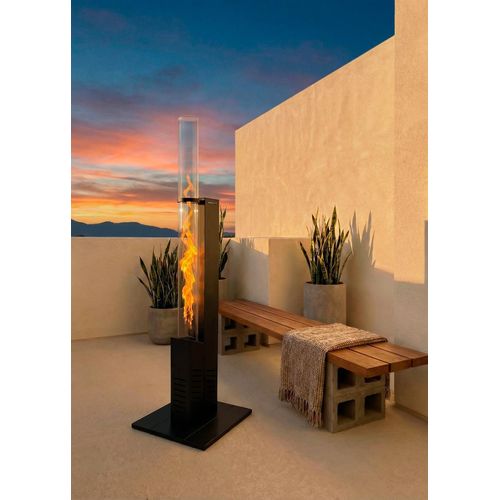 FIRE TUBE HEATER SLIM - Außenofen 8,2 kW mit rauchfreien Pellets