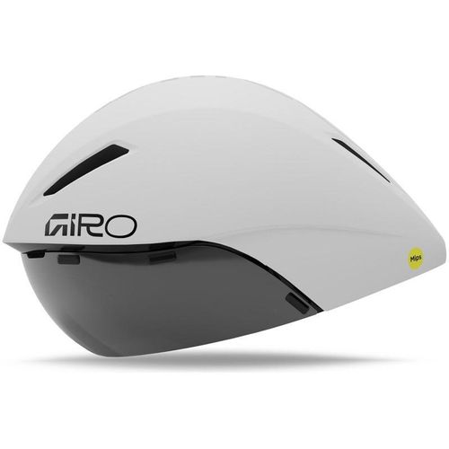 Helm Giro AeroHead Mips aerodynamisch TT/tri weiß-silber matt größe L (59-63 cm) 38900-067-L