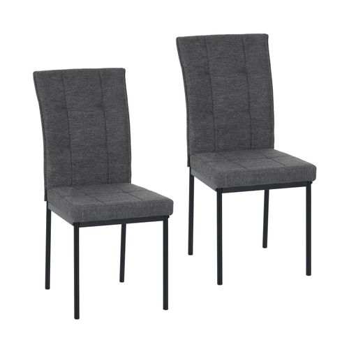 HTI-Living Stuhl Matthew Grau 2er-Set