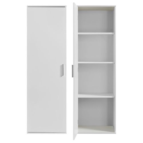 Mehrzweckschrank PROCONTOUR "Schrank Clara", weiß, B:50cm H:167cm T:52cm, Schränke, Mehrzweckschrank