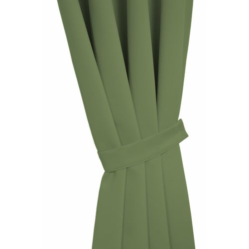 Raffhalter WIRTH "DIM OUT" Gr. 1, grün, B:60cm H:6cm, Polyester, Raffhalter