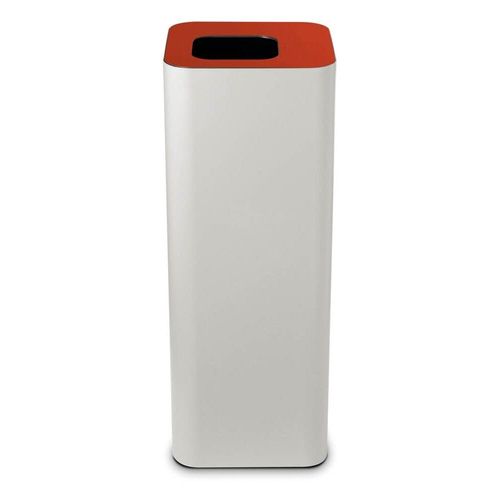 TKG Pure Mülleimer Deckel weiß, rot