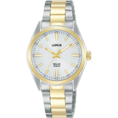 Lorus Damen Quarz Uhr Ry506Ax9 Chronograph 10 ATM, 20 mm Gehäusedurchmesser