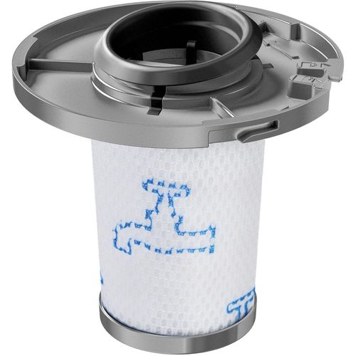 ROWENTA Motorschutzfilter "ZR009006", grau (weiß, grau), B:8,9cm H:8,9cm T:10,5cm Ø:8,9cm, Filterkartuschen, Zubehör vor dem Motor des XForce Flex 8.60, Motorschutzfilter