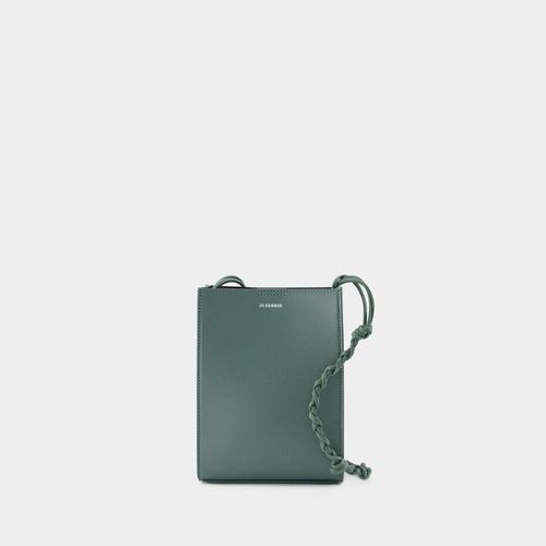 Tangle Sm Schoudertas - Jil Sander - Leer - Groen