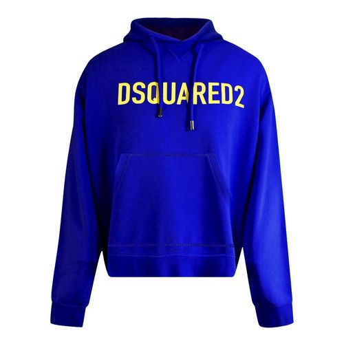 Dsquared2 Cool Fit Paarse Hoodie Met Merklogo