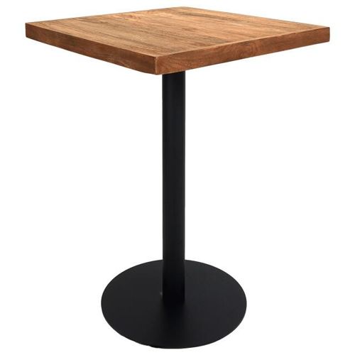 Home67 Bartafel mangohout 70 x 70 cm