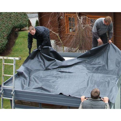 EPDM Foliendach für Wolff Finnhaus Gartenhaus Juist 40