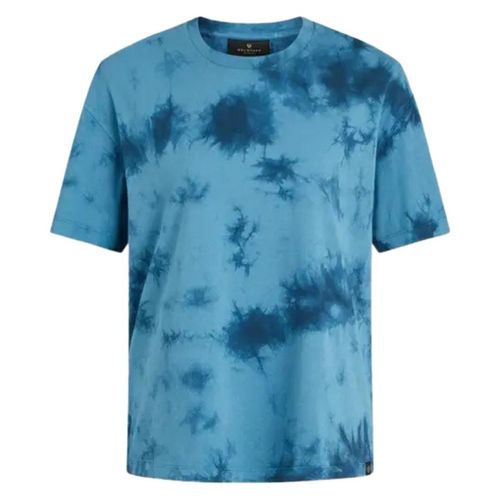 Belstaff Wave Dye Ride Ozeanblaues T-shirt