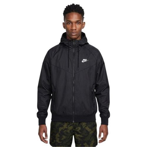 Nike Heren Windrunner Jas (Zwart, Wit)