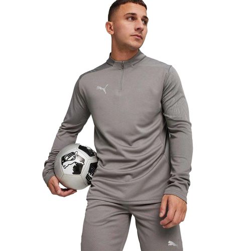 Puma Trainingsjack met kwartrits voor heren – TeamFinal (Grijs)