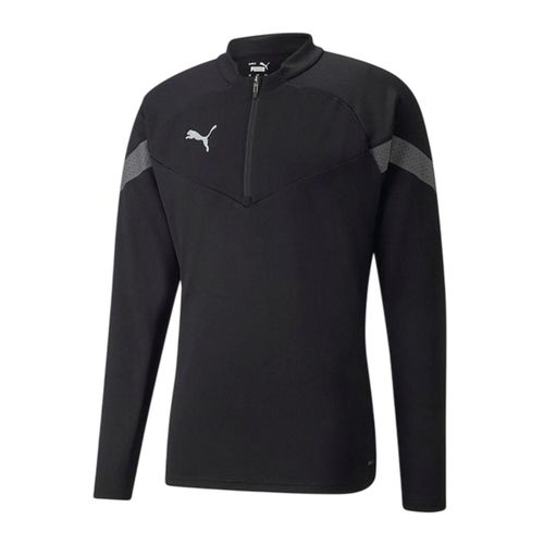 Puma Trainingsjack met kwartrits voor heren – TeamFinal (Zwarte afdruk)