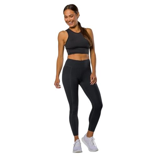 Nathan Dames/dames hoge taille legging (Zwart)