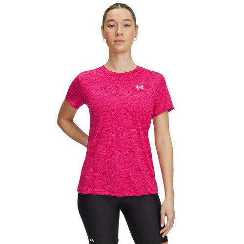 Under Armour Twist T-shirt met korte mouwen voor dames (Dageraad Roze)