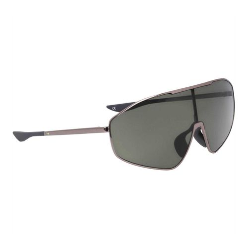 Nike Unisex Echo Shield sportzonnebril voor volwassenen (Gunmetalgrijs/groen)
