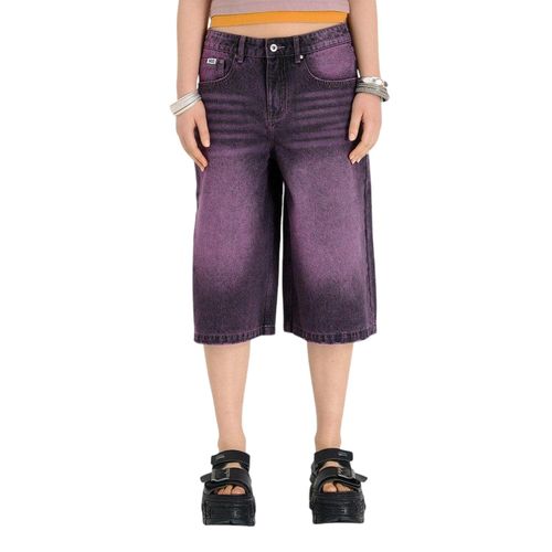The Ragged Priest Dames/Dames Denim Shorts (Lila)