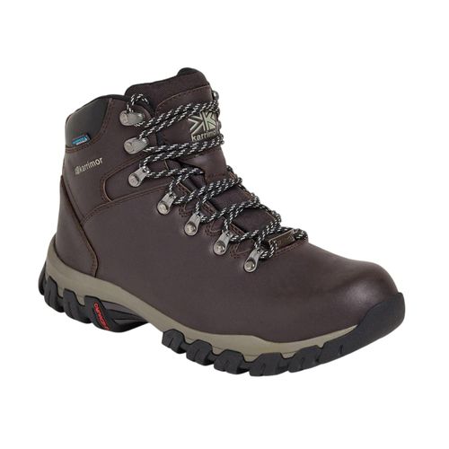 Karrimor Mendip leren wandelschoenen voor dames (Chocolade)