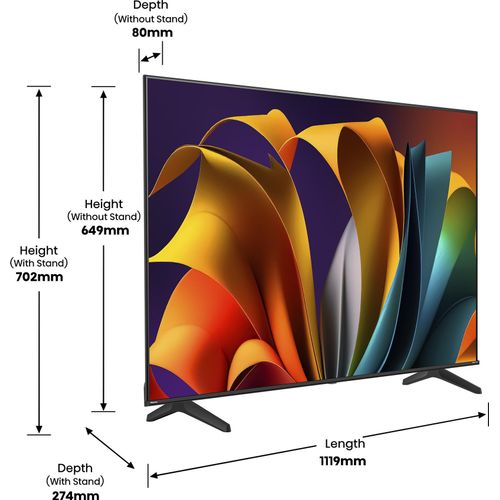 Hisense TV 50A6N, 50", 4K, UHD