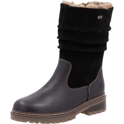Remonte Hochschaftstiefel - Schwrz Leder : 40 : Normal Größe: 40 Weite: Normal