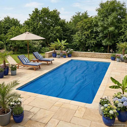 Möbel Sonnendeck für Pools Extra Schwer 800 x 500 cm, 400 μmPoolzubehör - Poolzubehör c7483