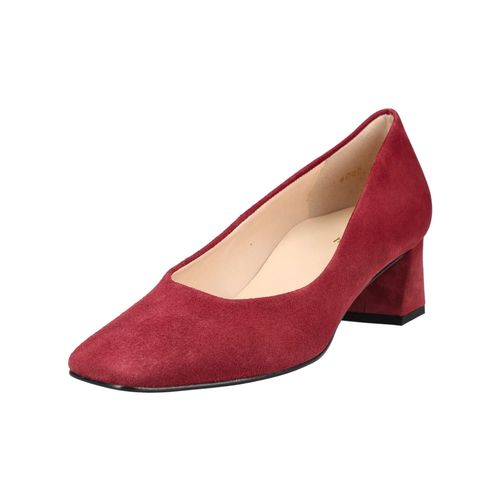 Pumps HÖGL "Högl Pumps Leder", Damen, Gr. 41, rot, Leder, Schuhe Pumps
