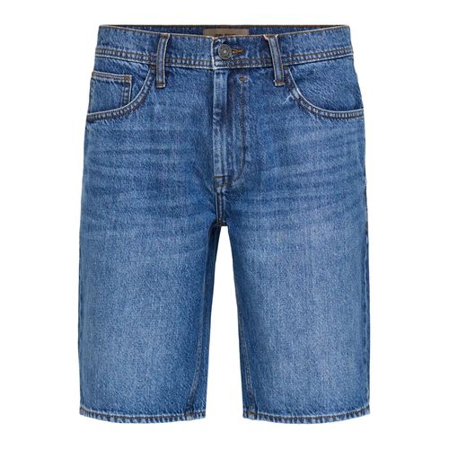 Jeansshorts BLEND "Shorts BHTwister", Herren, Gr. S, N-Gr, blau (denim dunkelblau), Obermaterial: 100% Baumwolle CO., Jeans Jeansshorts