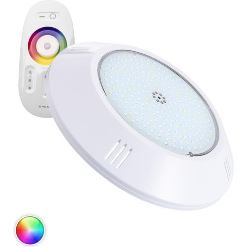 LED Poolstrahler Aufbau RGBW tauchfähig 12V AC IP68 20W XtraPool RGBW