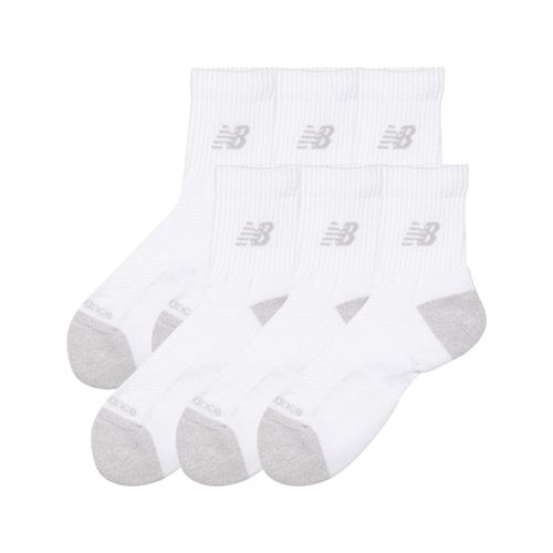 Sportsocken NEW BALANCE, Damen, Gr. XL (47/48), weiß, Obermaterial: 100% Polyester, Socken Sportsocken, Sportsocken aus Polyester, in den Größen S bis XL