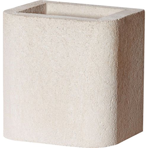 Schornsteinverlängerung BUSCHBECK "Standard", weiß, T:33cm, Beton, Schornsteine