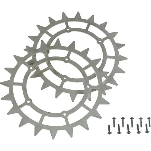 AL-KO Anfahrhilfe, grau, B:23cm H:4cm T:33cm, Anfahrhilfen, Radkrallensatz für Mähroboter Robolinho