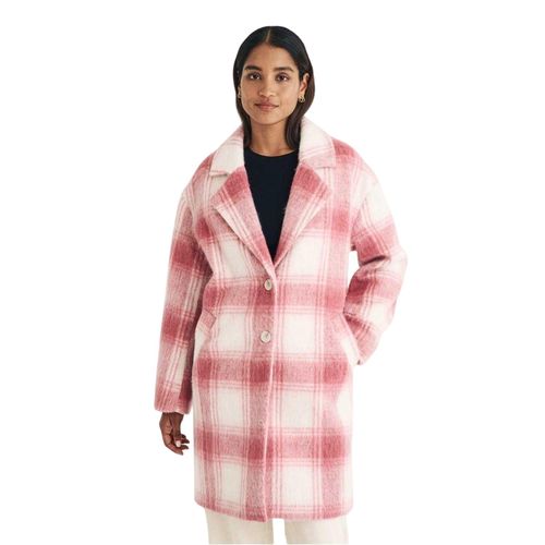 Hugo Dames Geruite Jas (Roze)