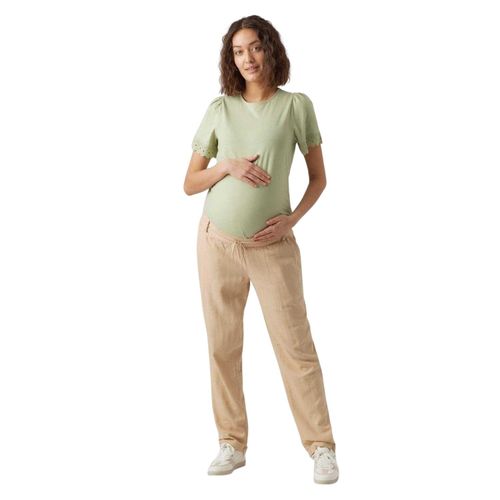 Mamalicious Rechte zwangerschapsbroeken voor dames (Ierse room)