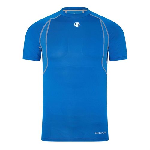Skins - "Carbonyte" Base Layer Oberteil für Herren (Blau)