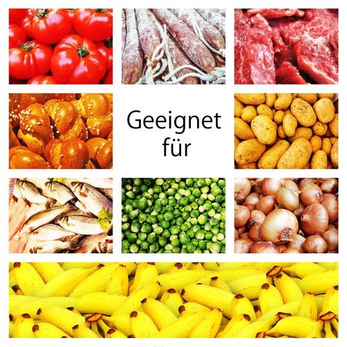 Fleischkiste E1 Fleischkiste Rot Fleischerkiste E1 Fleischkisten E1 Kiste E1 Fleischkiste Eurobox E1 Lebensmittelecht 60 x 40 Metzgerkiste E1 Auswahl Kingpower, Anzahl:12