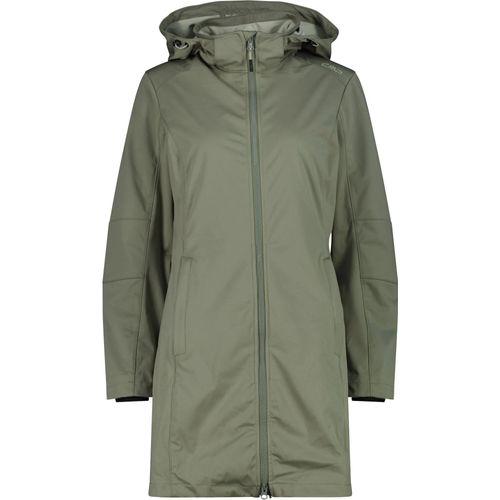 Cmp Woman Parka Zip Hood Avocado D42