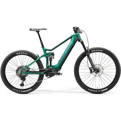 Merida eONE-SIXTY 8000 EP2 XL (50) Grün/Schwarz - leistungsstarkes E-MTB für ....