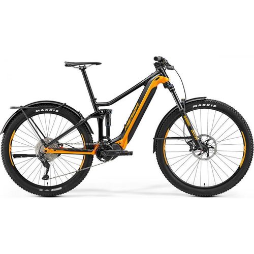 Merida eONE-FORTY 400 EQ EP1 L (44) Schwarz/Orange - voll ausgestattetes E-MT....