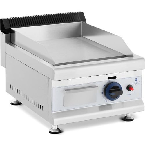 Expondo Royal Catering Gasgrill - 35 x 40 cm - glatt - 3.000 W - Propan/Butan - 0,03 bar