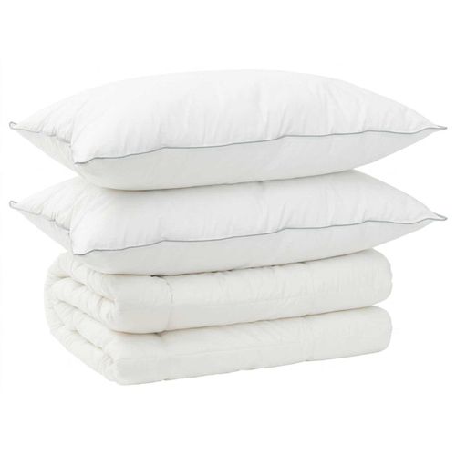 Bettdecke und Kissen Set 3 Stk. 135 x 220 cm 4 Jahreszeiten