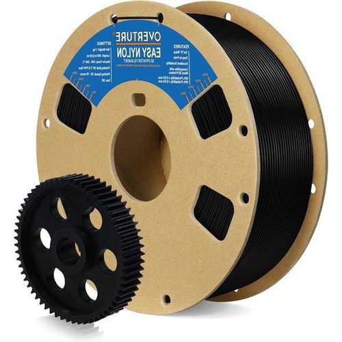 Famanu Nylon Filament 1 kg - Maßgenauigkeit +/- 0,03 mm - Schwarz