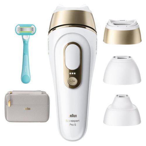 Braun Silk-expert 80851324, Lichtimpulstechnologie (IPL), Weiß, Gelb