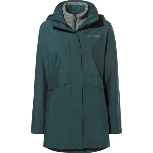 VAUDE Wo Idris 3in1 Parka IV 050 deep pond 44