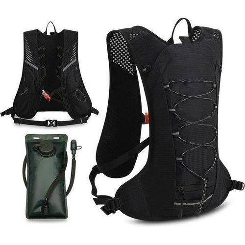 Famanu Trinkrucksack mit 2L Trinkblase - Ideal für Sport und Outdoor