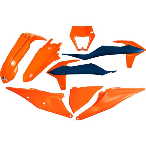 Ufo Kunststoff Kitm Exc 125 '20-'21, Exc 250 / 300 '20-'23, Exc-F 250 / 350 / 450 / 500 '20-'23 Mit Lampenabdeckung Farbe Oem '